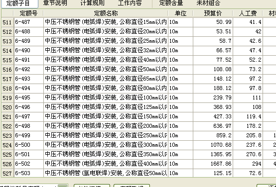 定额