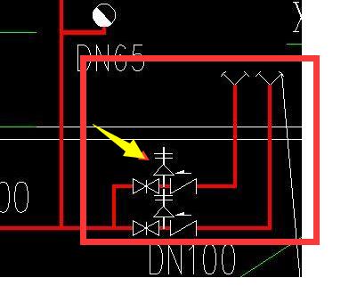 但是图上那几个阀门和水泵接合器是一起的不需要单独计算.