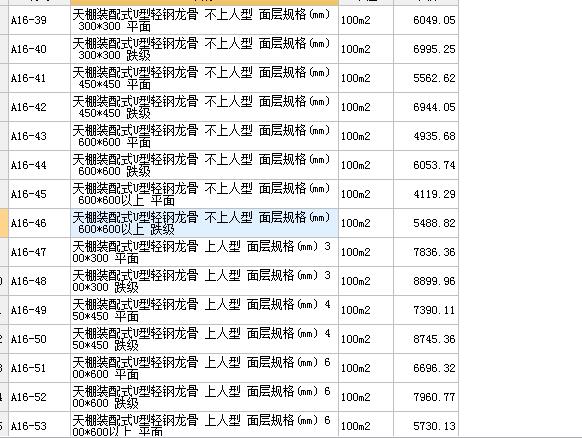 天棚