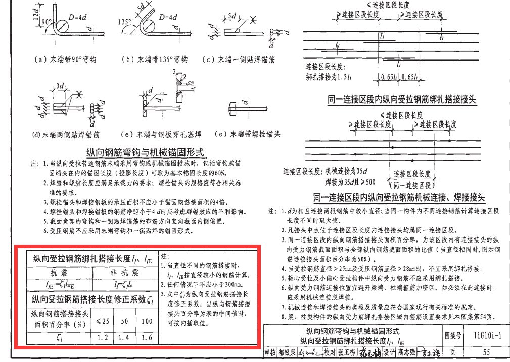 搭接长度