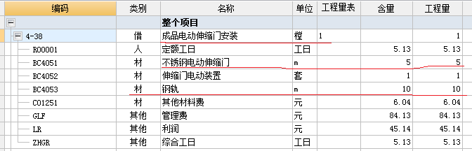 定额