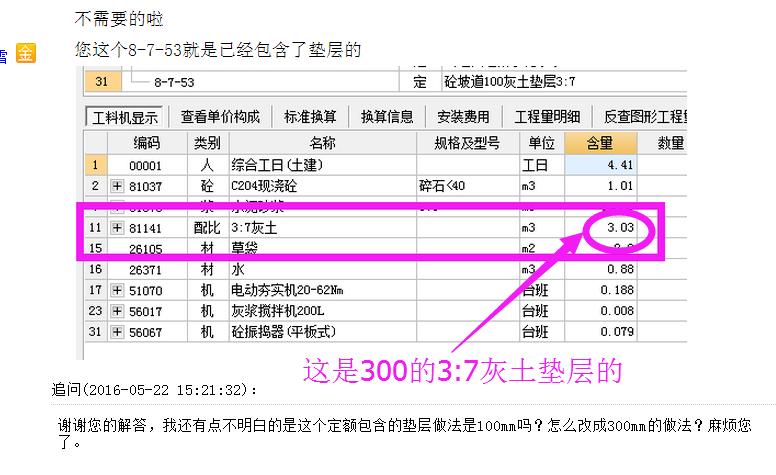 项目特征