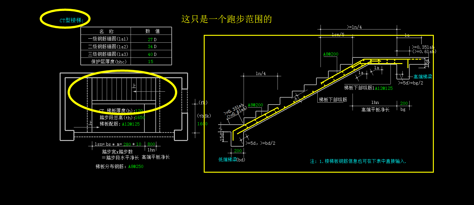 楼梯梁