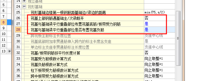 筏板主筋