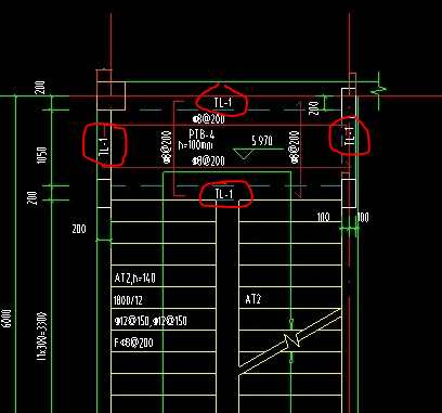 楼梯梁怎么画