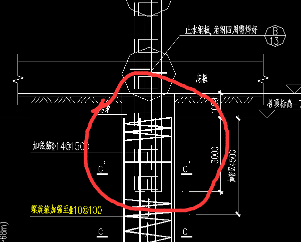 请问基坑支护的格构柱埋入地板和冲孔桩的部分可以拔除吗还是底板以上