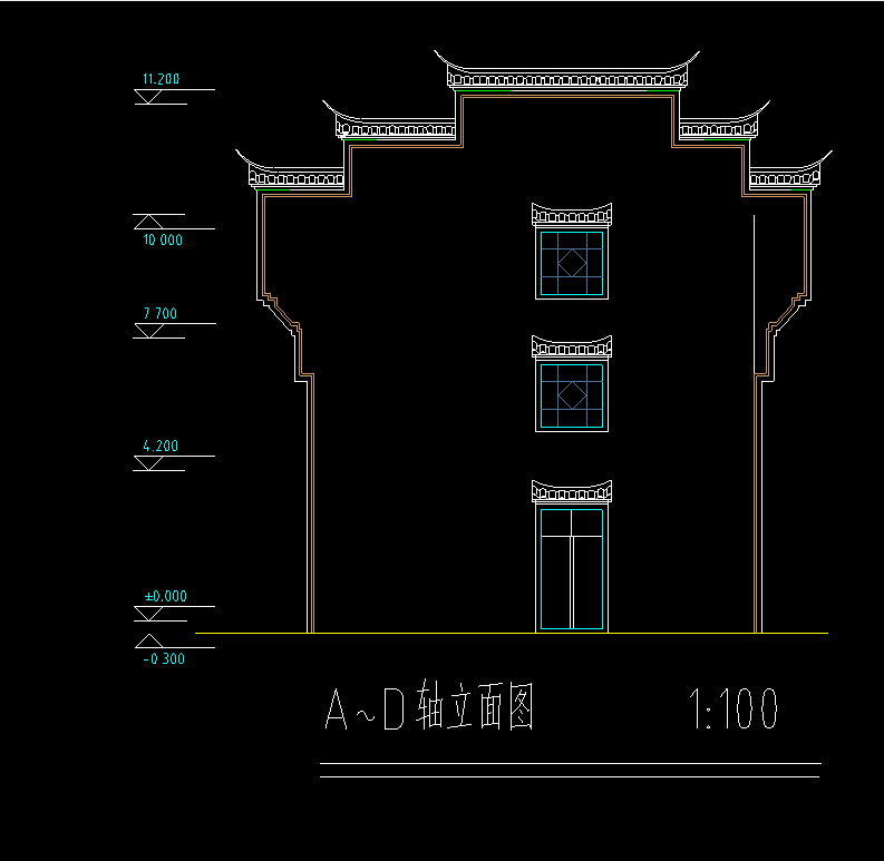 檐高怎么看