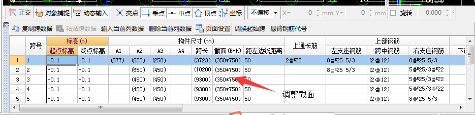 跨梁