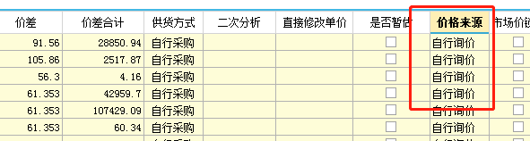 計價軟件