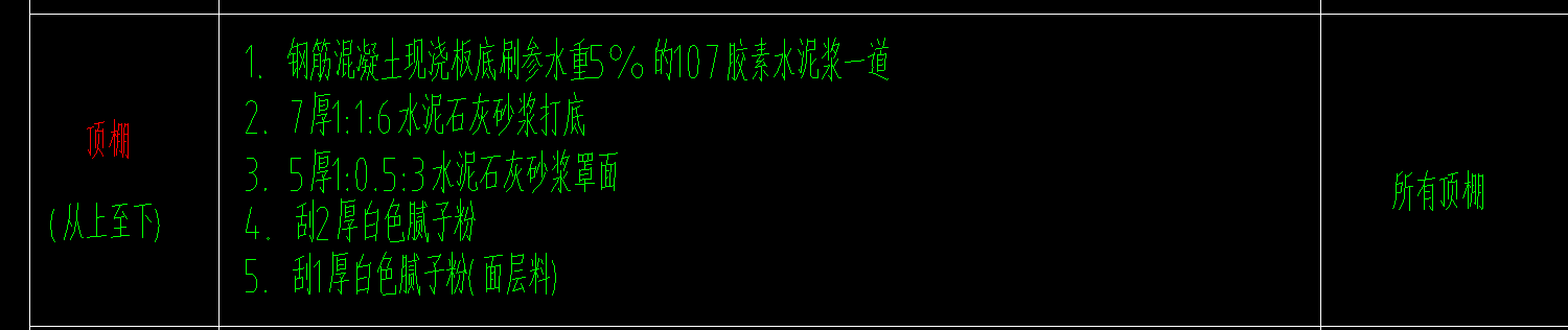 天棚