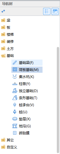 筏板