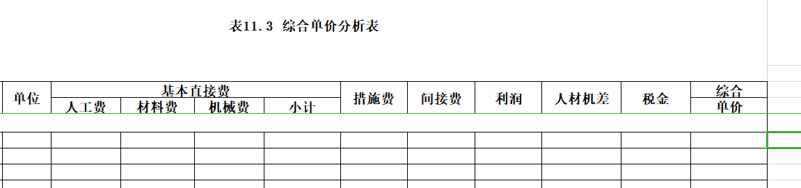 報表模板