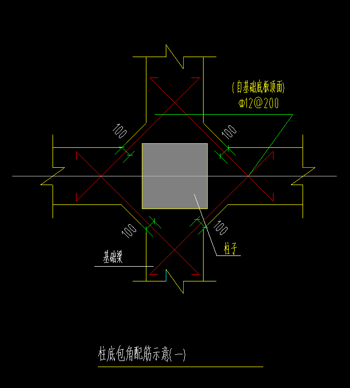 求问各位大神,这种柱底包角筋怎么计算,是用单构件输入吗?