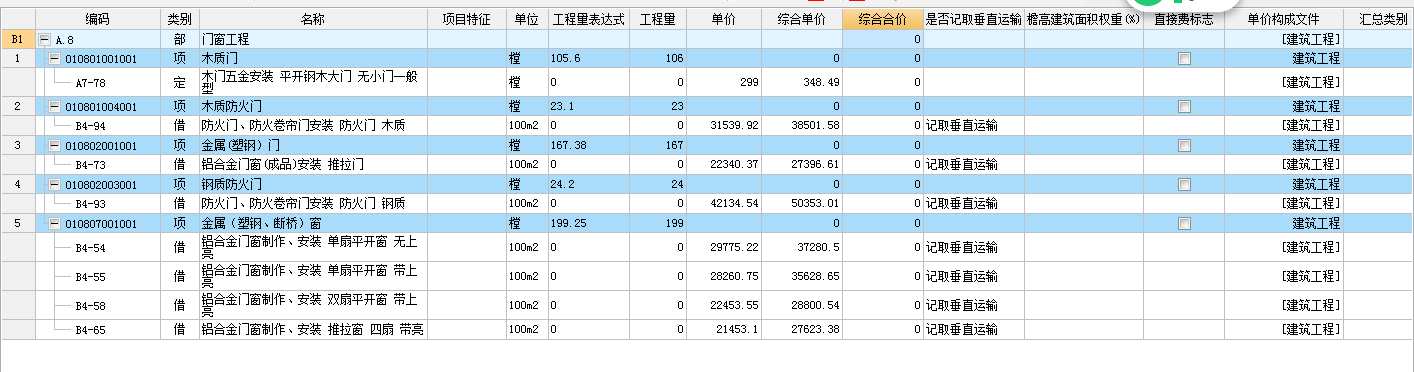 合價