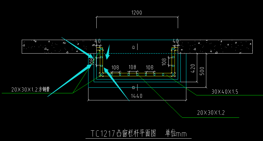 窗面積