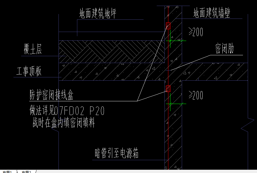 各位老师,如图,那个密闭肋应该怎么套定额,这个密闭肋