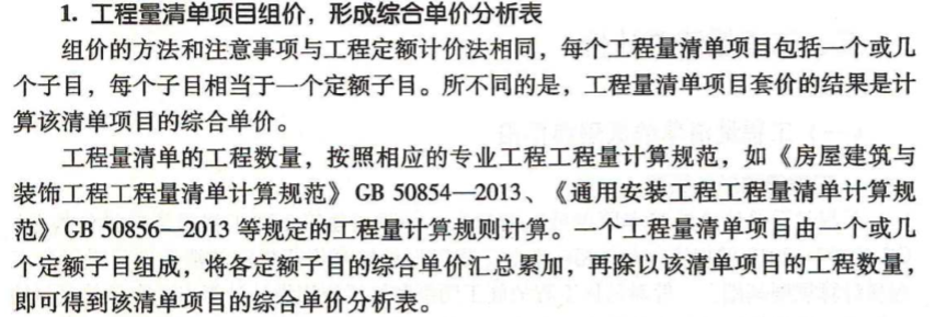 子目綜合單價