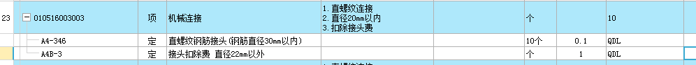 定額