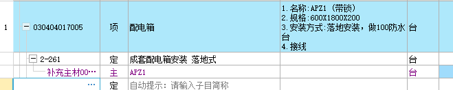 配電箱