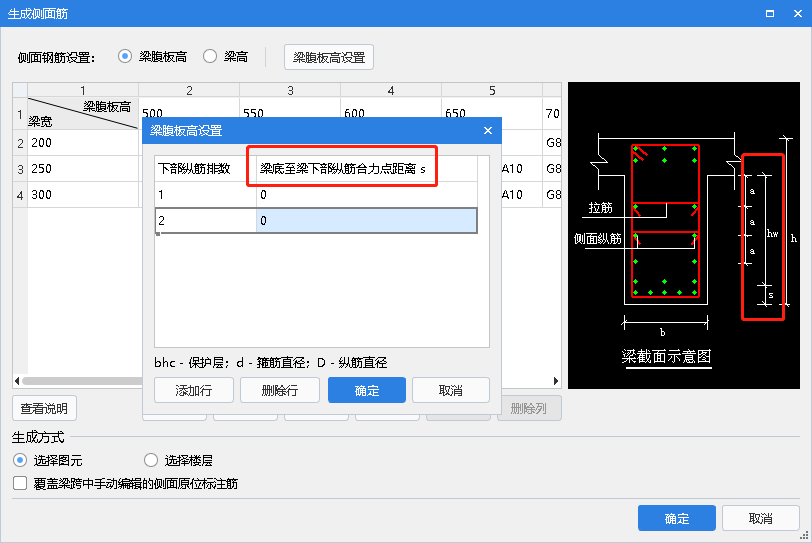 生成側(cè)面