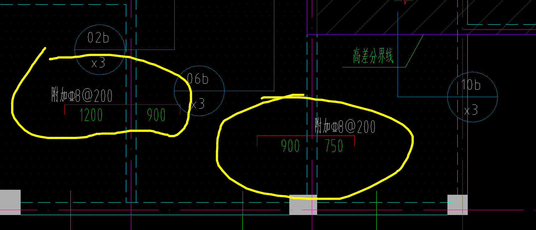 負筋