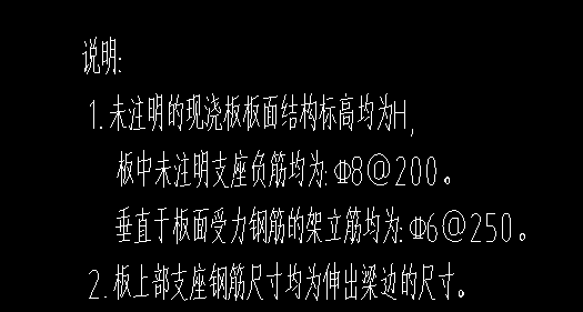 支座負筋