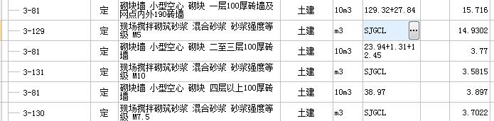 程量表達式