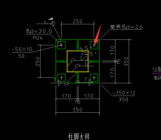 柱腳