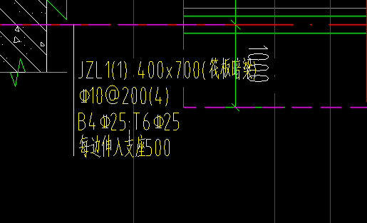 暗梁