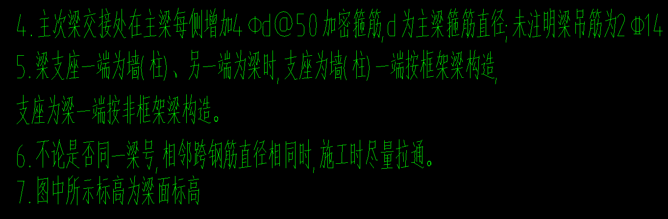 次梁