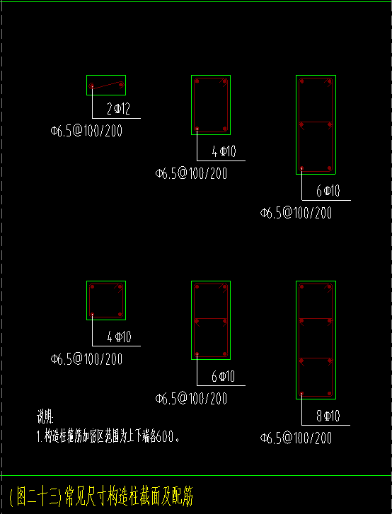 生成構(gòu)造柱