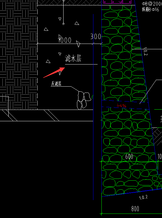 挡土墙滤水层的问题