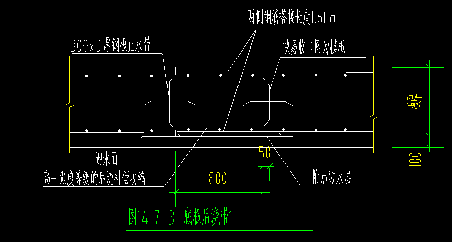 后澆帶