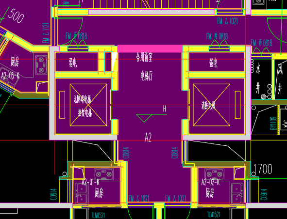 電梯里面