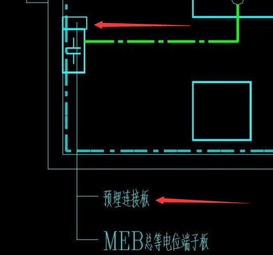 请问防雷接地中预埋连接板的作用是什么?等电位端子箱