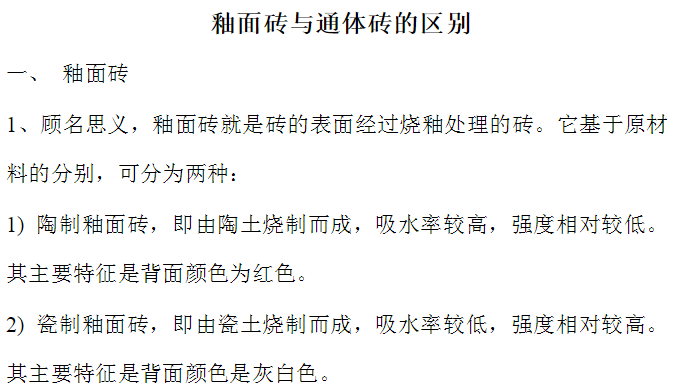 通體磚