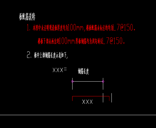 受力筋布置