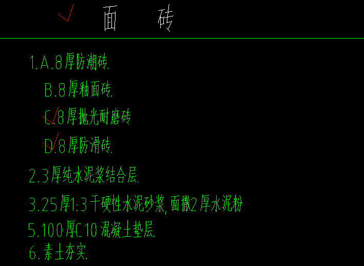 套清單