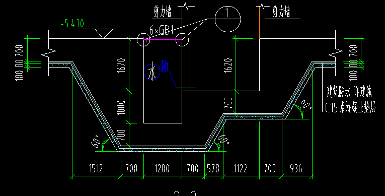 坑頂面