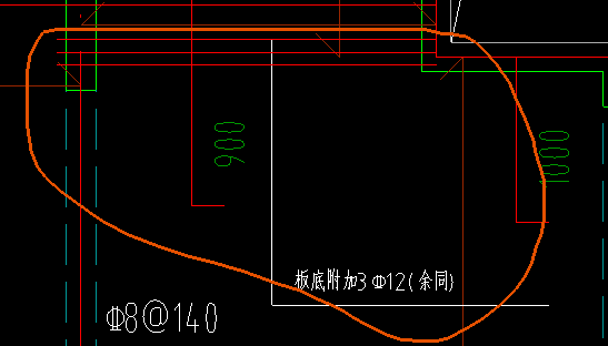 底部