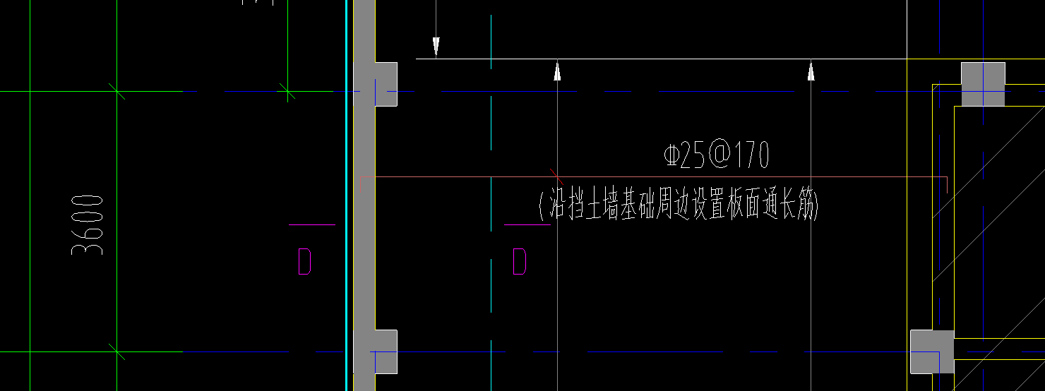 板面通長筋