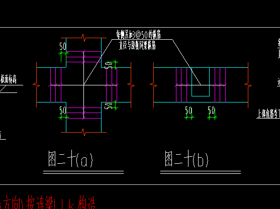 交叉梁