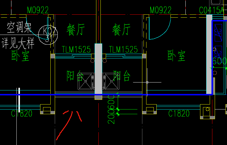 主體結構外的陽臺