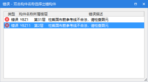 柱截面