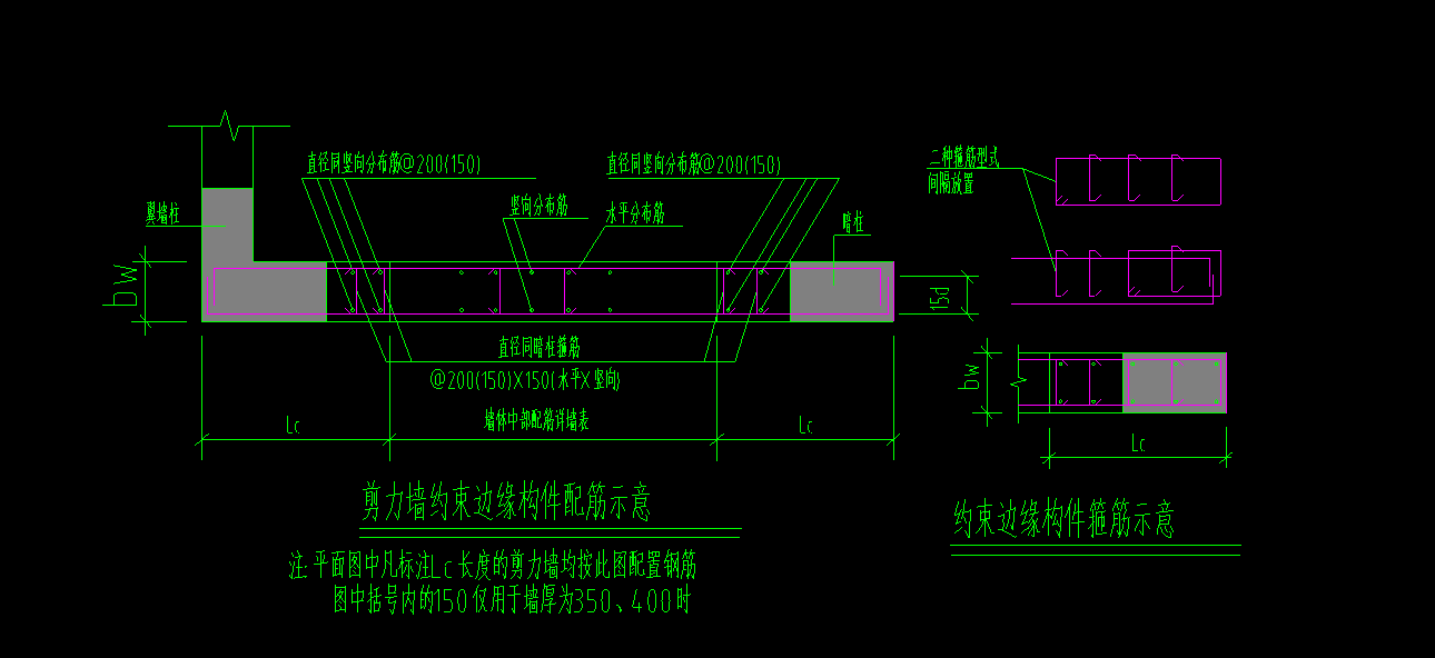 剪力墻約束邊緣構(gòu)件