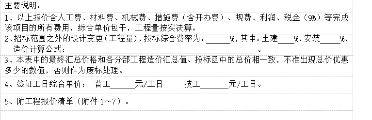預(yù)算表