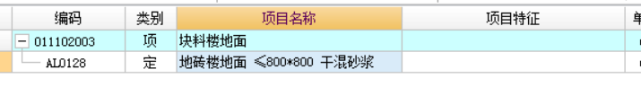 定額清單