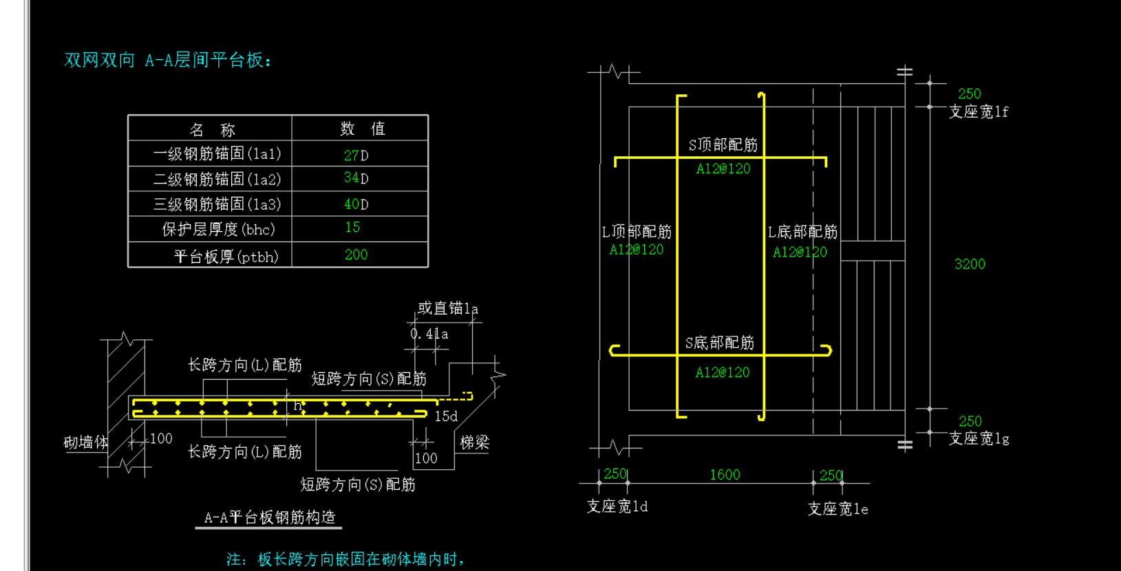 问一下我这个ptb钢筋布置是不是双网双向的?