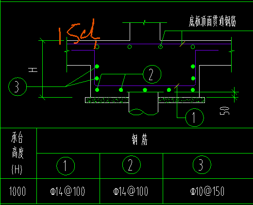承臺(tái)配筋