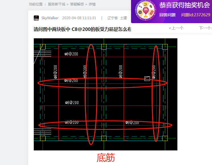 受力筋